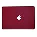 Se7enline Compatible with MacBook Pro Case 13 inch Model A1502/A1425 2015/2014/2013/2012 Laptop Hard Shell Protective Case&Sleeve Bag&Keyboard Cover Skin&Screen Protector&Dust Plug,Wine Red