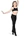 Theatricals Child V-Front Boot Cut Pants D5107CBLKI Black Intermediate