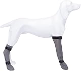 Trixie Protective Silicone Sock Grey M 8 cm 35 cm for Front Rear Legs view 2