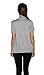 Free to Live Women's Short Sleeve Light Weight Open Front Cardigan (XL, Heather Grey)