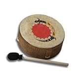 REMO Drum, Buffalo, 16" Diameter, 3.5" Depth, 'Sun