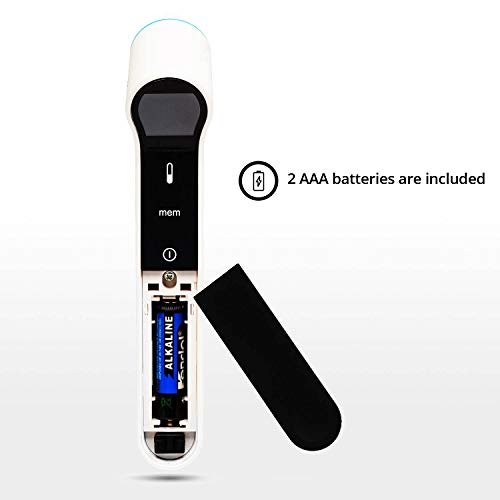 Digital Infrared Forehead and Ear Thermometer by PARAMED - Accurate, Instant Scan Dual Function Medical Thermometer - Backlight Display with Fever Alarm - Clinically Calibrated for Adult Kids Infant - Thumbnail 5