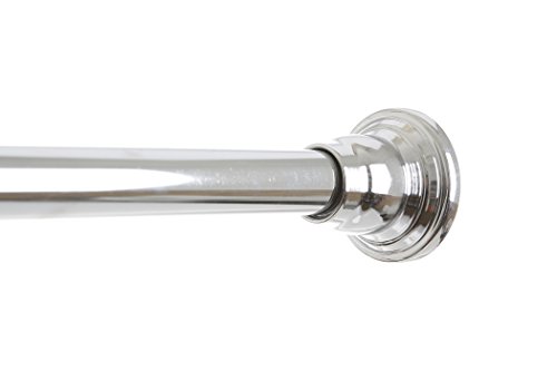 Bino  doric  shower curtain tension rod, polished chrom…