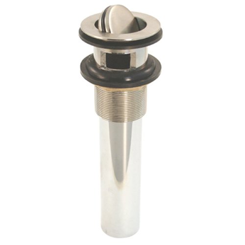 Ambassador Marine Sink Drain with 1 1/2-Inch Flip Stopper, Chrome Finish, 1 1/4-Inch Sweat Fitting