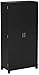 Ameriwood Home Carver 64 Storage Cabinet, Black