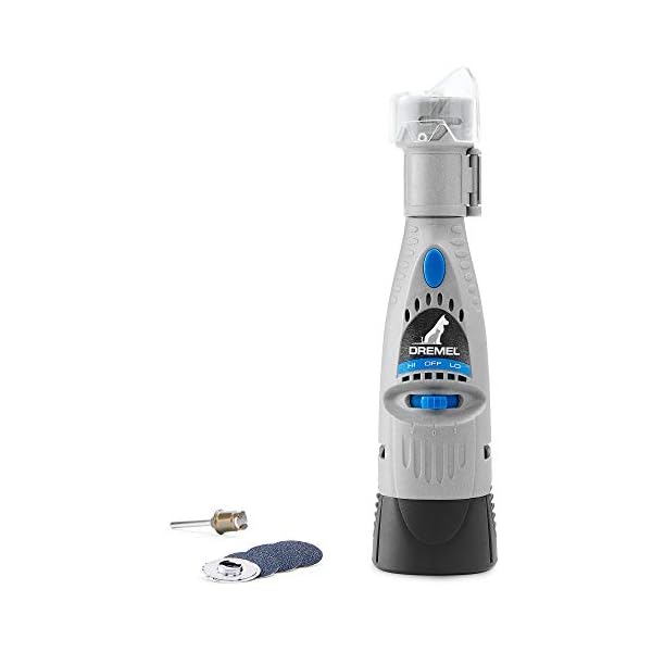 Dremel 7020 PGK Elektrischer Krallenschleifer mit leisem Motor, Nagelknipser Set (mit 14 Zubehören; Variable Drehzahl… – Bild 3