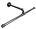 DIY CARTEL Industrial Pipe Wall Mount Clothing & Garment Rack - Hardware ONLY - Perfect for Retail Display, Organizing, Laundry (22.5 - Inch)