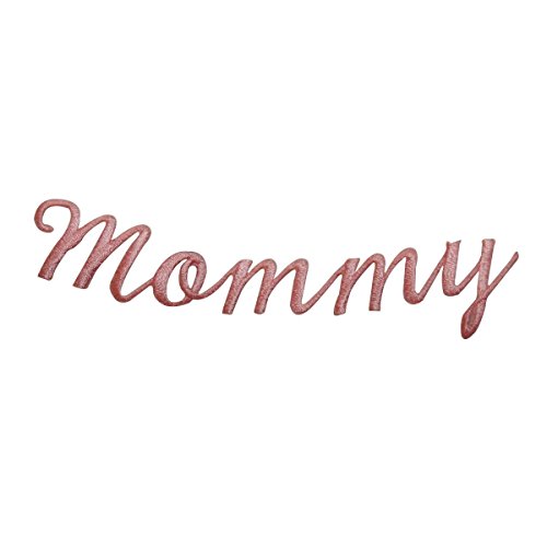 ID 7813 Mommy Cursive Script Patch Writing Name Sign Embroidered Iron On Applique