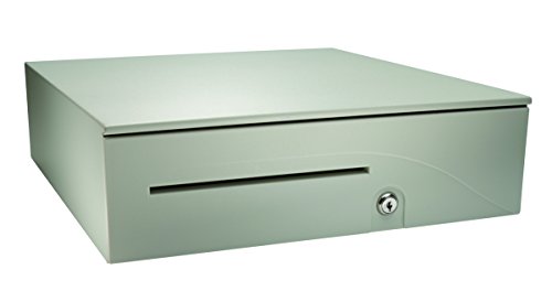 APG T320-CW1616 Heavy-Duty Adjustable Cash Drawer with MultiPRO 320 Interface, 24V, 16" x 4.9" x 16.8", White
