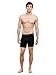 Kenneth Cole New York Men's 2-Pack Superfine Cotton Boxer Brief, Black, Medium