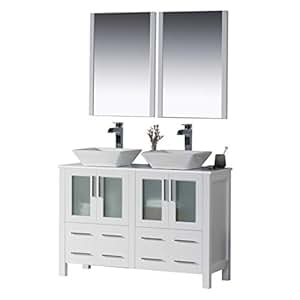 sink double bathroom vanity inches