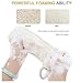 Slick- Exfoliating Loofah Back Scrubber for Shower, Back Scrubber for Shower for Men, Back Washer for Shower for Women, Back Loofah, Back Exfoliator, Shower Back Scrubber for Men, Loofah with Handle
