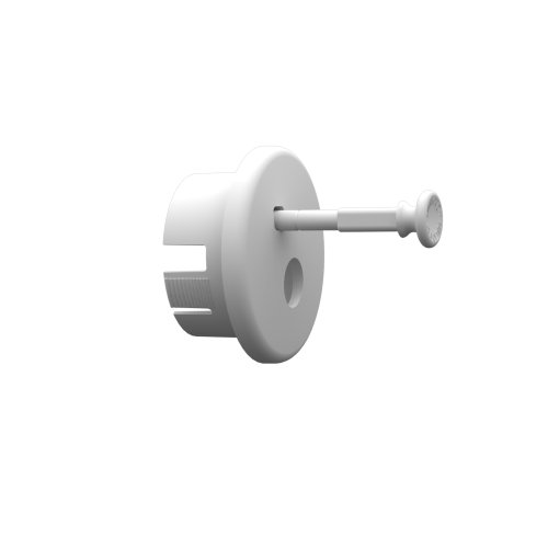 LSP OBPS-300D-W Long Deep White Paintable Pull Stop Box with Trim Kit