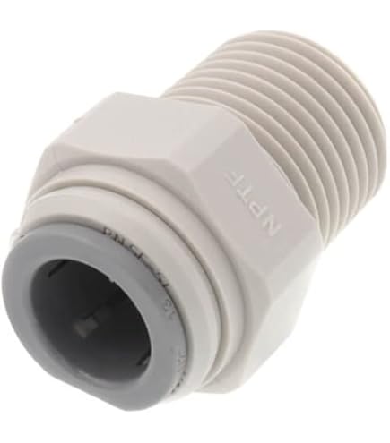 Amazon.com: John Guest Speedfit PP010822W 1/4OD by 1/4NPTF