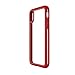 Speck Products Presidio Show Case for iPhone X, Clear/Heartthrob Red