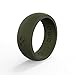 Qalo Men's Functional Silicone Ring, Classic Collection