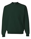 Jerzees-CrewNeck Sweat Shirt 50/50 Poly/Cotton 8oz. ~Forest Green~Adult-XL