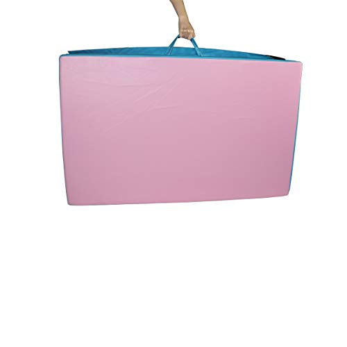 image for MammyGol Gymnastics Mat Thick Folding Exercise Mat with Carring Handle