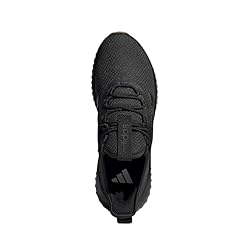 adidas Men's Kaptir 4.0 Sneaker, Black/Black/Gum, 6
