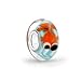 Nautical Blue Fish Bowl Murano Glass 925 Sterling Silver Spacer Bead Fits European Charm Bracelet For Women For Teen