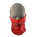 Zanheadgear Motley Tube, 100% Polyester, Red Paisley