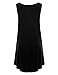 AMORE ALLFY Women's Sleeveless Round Hem Tunic Top Made in USA