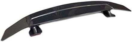 Amazon 汎用リアウイング トランクスポイラー カナード 樹脂製 カーボン柄 エアロ S13 S14 S15 シルビア180sx 86brz Jzx100 Jzx90等にドリ車bnr インテリアパネル 車 バイク