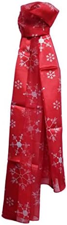 Christmas Scarf - Christmas Snow Flake,Ornaments, Gingerbread Cookies By Christmas Scarf Company