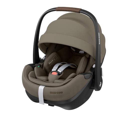 Bebê Conforto Maxi-Cosi, Pebble Pro², com Base Familyfix, Giro 360° Isofix, Twillic Truffle