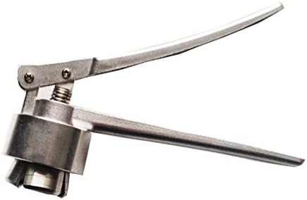 LWELA Manual Stainless Steel Vial Crimper 20mm Flip Off Caps Hand Sealing Machine