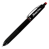 Sharpie Porous Point Retractable Permanent Water Resistant Pen, Medium Point, Red Ink, Pack of 12