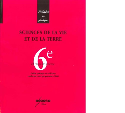 Sciences de la vie et de la terre en classe de sixième