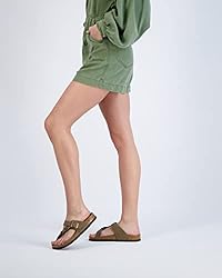 CUSHIONAIRE Women's Libby Cork footbed Sandal with
