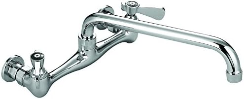 AA Faucet AA-710G NSF Wall Mount Commercial Duty No Lead Faucet (10" SWIVEL Spout)