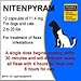 12 doses Nitenpyram 11.4 mg - for Cats and Small Dogs 2 to 25 lbs