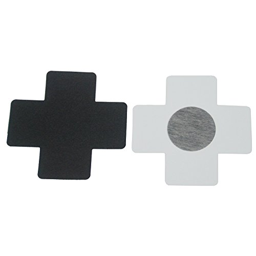 10 Pairs Black Adhensive Nipple Covers Disposable Breast Pasties Patels