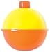 Eagle Claw Snap-On Round Floats, Orange/Yellow Assorted Sizes(Per 12)