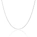 925 Sterling Silver .8MM Cable Chain Lobster Claw Clasp 16-30