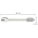 Baby Safety Locks for Cabinets Child Safety Cabinet Locks Latches for Cabinets Drawers Baby Proof Latches (6 Pack)