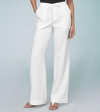 petite linen pants
