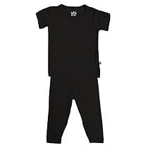 KicKee Pants Short Sleeve Pajama Set Little Boys, Midnight, 2T