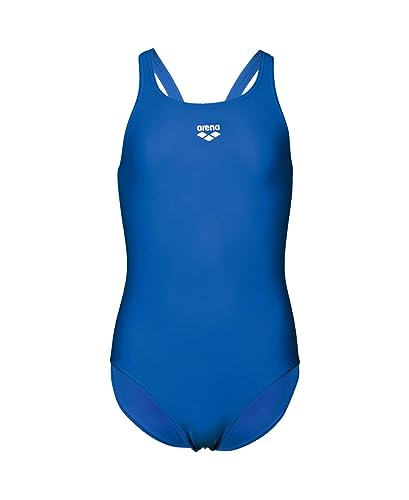 Dynamo Junior R Badeanzug, Einteiliger Badeanzug für Mädchen, Chlor- und Salzwasserbeständiges Arena Maxfit Eco-Gewebe, Sport-Badeanzug mit 50+ UPF UV-Schutz