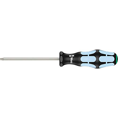 Wera 05032054001 TX20 x 100 mm 3367 Stainless Steel TORX Driver - Silver