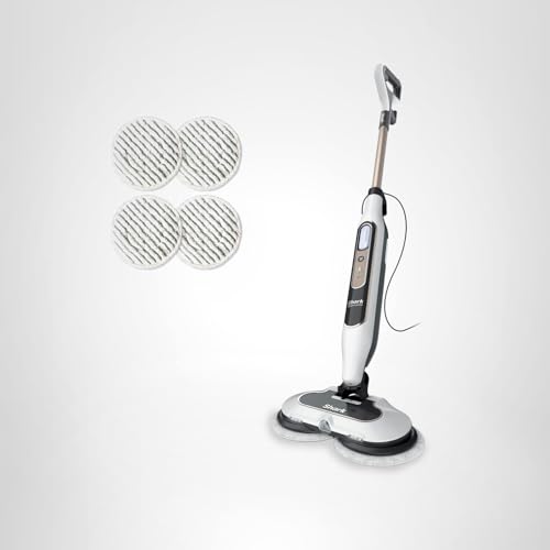 Shark Steam & Scrub with Steam Blaster Technology All-in-One Hard Floor Steam Mop with 3 Steam Modes & LED Headlights S8201, Rotator White