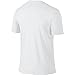 NIKE Men's Dri-FIT Cotton 2.0 Tee, White/White/Black, Medium