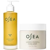 OSEA Undaria Exfoliate & Glow Duo - Undaria Algae Body Oil & Undaria Cleansing Body Polish