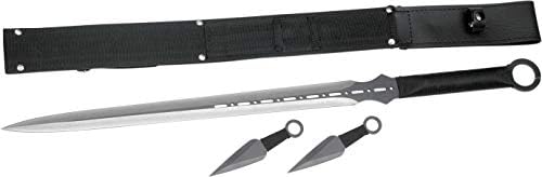 Fantasy Sword & Two Throwing Knives