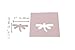 Bira 2 inch Dragonfly 3 Lever Action Craft Punch for Paper Crafting Scrapbooking Cards Arts