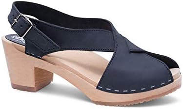 Amazon Com Sandgrens Swedish Handmade Wooden Clog Sandal