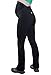 Mumberry Maternity Activewear Ease Yoga Pants with Belly Band Support (X-Large, Black)